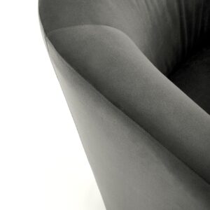 Nojatuoli ENRICO, harmaa