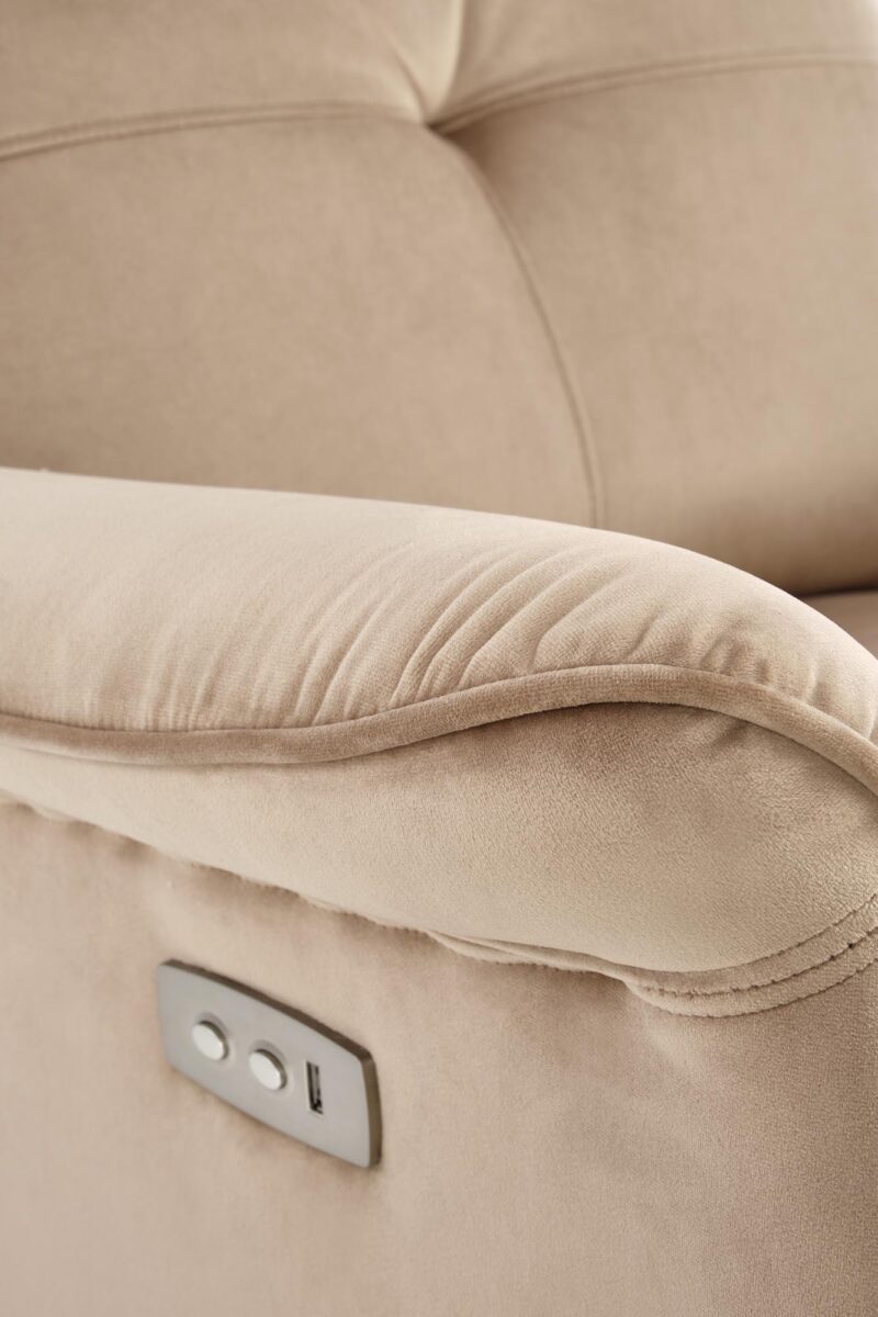 Sohva-tuoli SEMIIR sähkökäyttöinen noja, beige