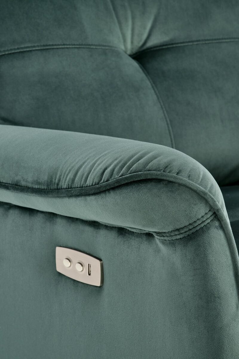 SEMIIR sähkösäätöinen nojatuoli, tummanvihreä