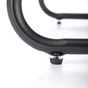 WHISPER nojatuoli, musta / luonnonpuuta