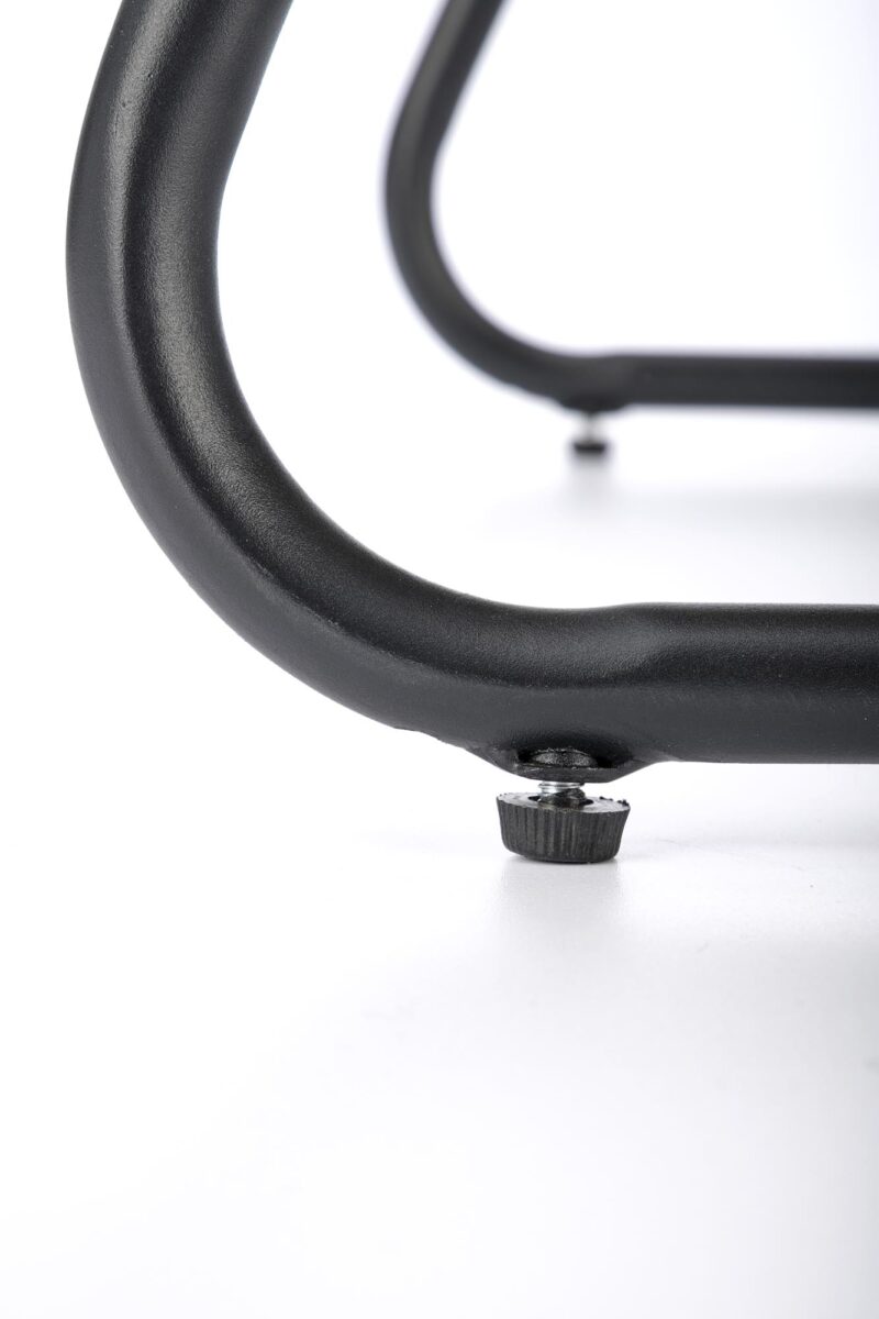 WHISPER nojatuoli, musta / luonnonpuuta