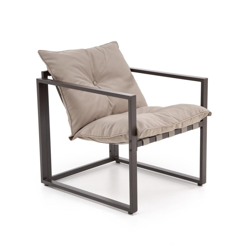 Puutarhakalusteet SHARON (sohva + 2 tuolia + kahvipöytiä), ruskea