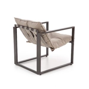 Puutarhakalusteet SHARON (sohva + 2 tuolia + kahvipöytiä), ruskea