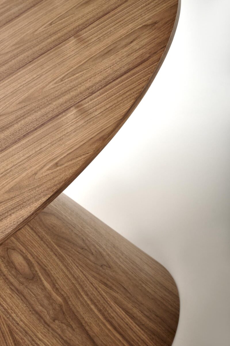 Pyöreä ruokapöytä HENDERSON, pähkinä