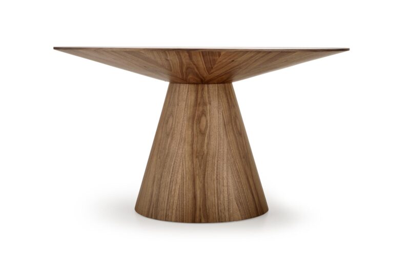 Pyöreä ruokapöytä HENDERSON, pähkinä