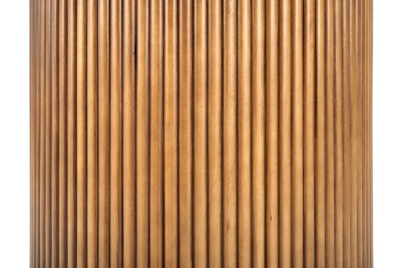 Pyöreä ruokapöytä AURVIERA, valkoinen marmor.