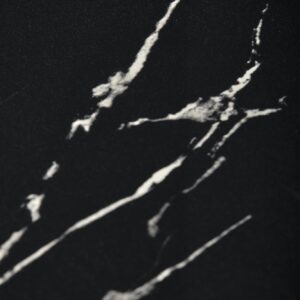 Pyöreä Ruokapöytä MOLVER, musta marmori / musta / kultainen