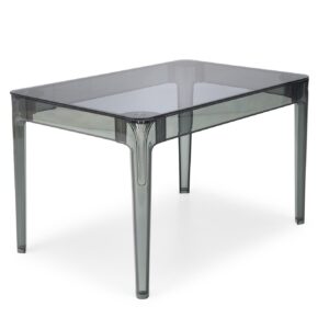 Ruokapöytä GOMEZ, savustettu lasi