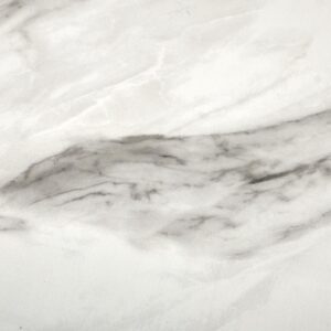 Pidentävä ruokapöytä OSMIR, valkoinen marmori / musta