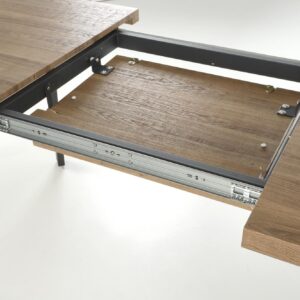 Pidentävä Ruokapöytä ALTENO, pähkinä / musta