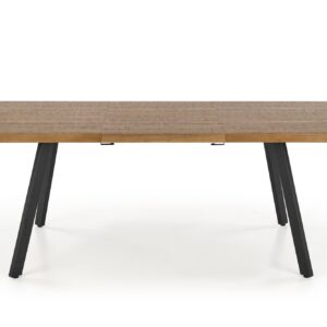 Pidentävä Ruokapöytä ALTENO, pähkinä / musta