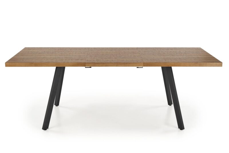 Pidentävä Ruokapöytä ALTENO, pähkinä / musta