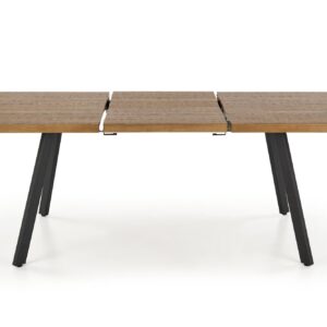 Pidentävä Ruokapöytä ALTENO, pähkinä / musta