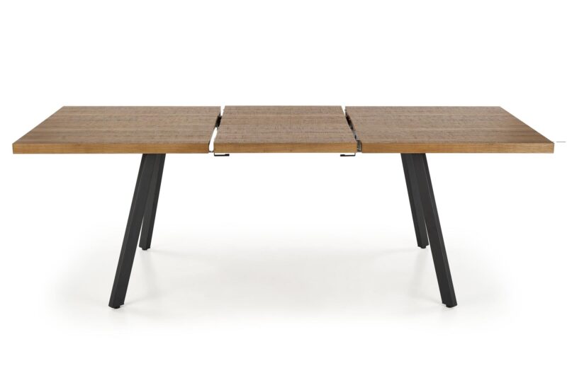 Pidentävä Ruokapöytä ALTENO, pähkinä / musta