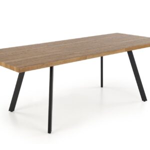 Pidentävä Ruokapöytä ALTENO, pähkinä / musta