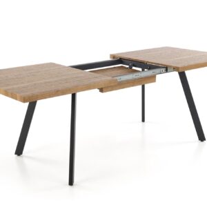 Pidentävä Ruokapöytä ALTENO, pähkinä / musta