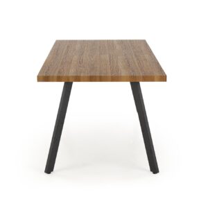 Pidentävä Ruokapöytä ALTENO, pähkinä / musta