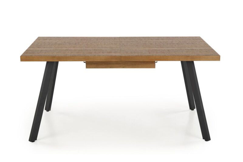 Pidentävä Ruokapöytä ALTENO, pähkinä / musta