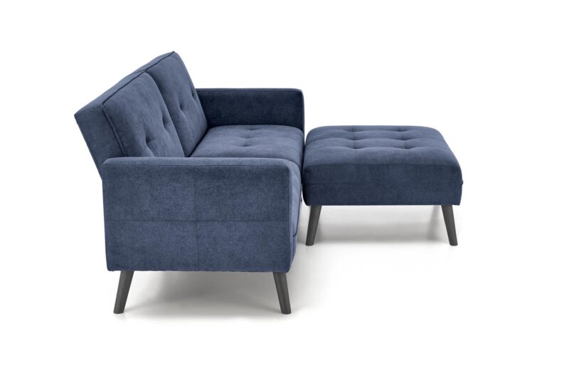 Divaani CORNELIUS, taitettav / tumma / sininen