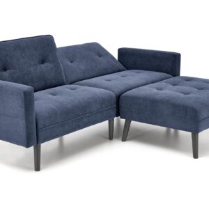 Divaani CORNELIUS, taitettav / tumma / sininen