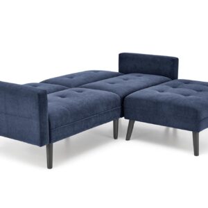 Divaani CORNELIUS, taitettav / tumma / sininen