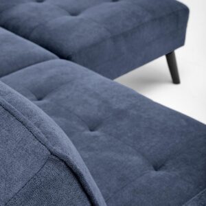 Divaani CORNELIUS, taitettav / tumma / sininen