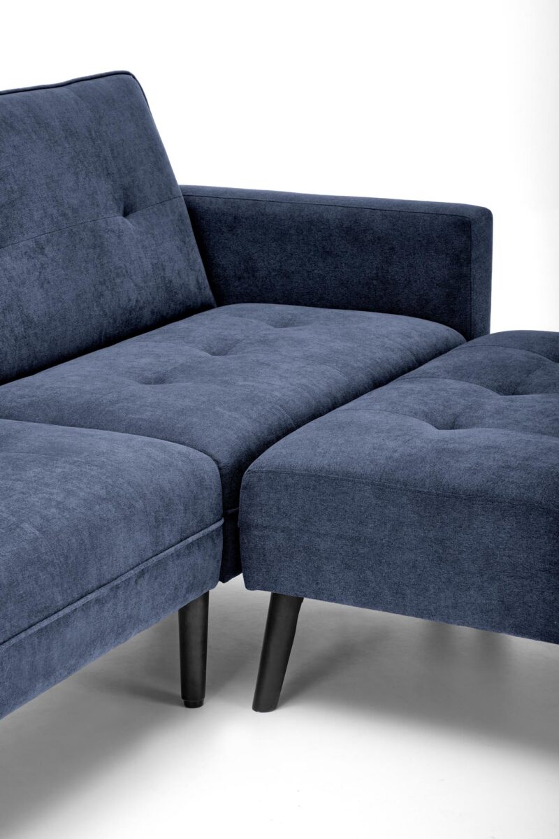 Divaani CORNELIUS, taitettav / tumma / sininen