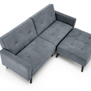 Divaani CORNELIUS, taitettava / tumbaga / harmaa