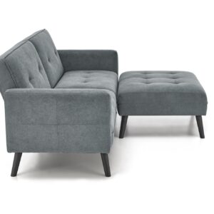 Divaani CORNELIUS, taitettava / tumbaga / harmaa