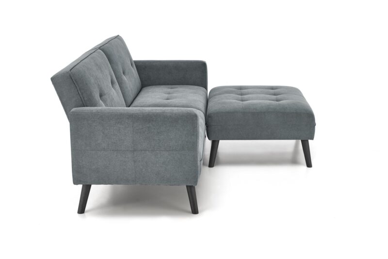 Divaani CORNELIUS, taitettava / tumbaga / harmaa