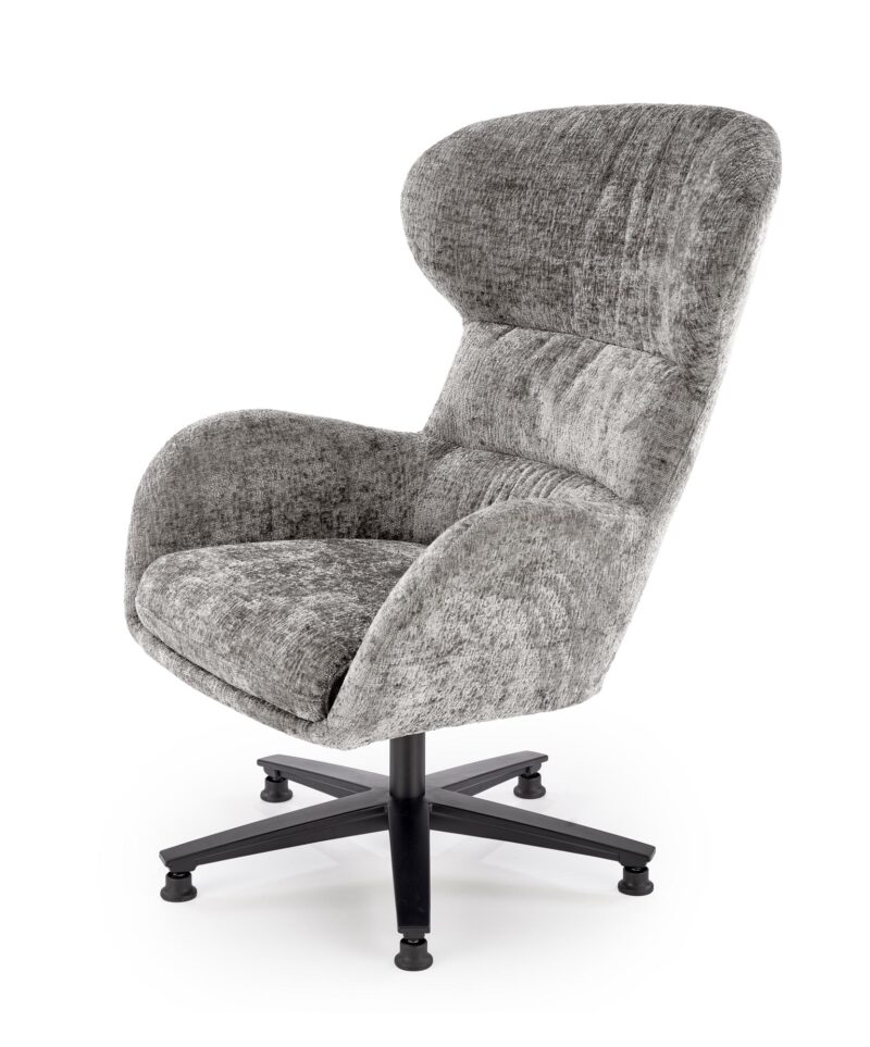 Nojatuoli FRANK, harmaa