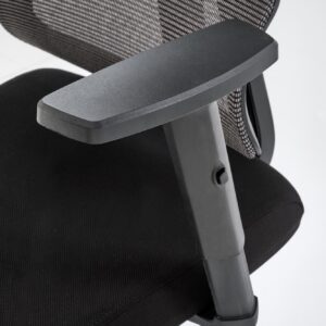 Toimistotuoli PAVIRO, musta / harmaa