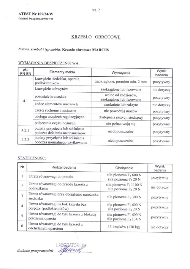 Toimistotuoli MARVIC, musta