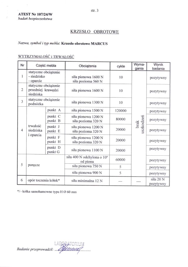 Toimistotuoli MARVIC, musta