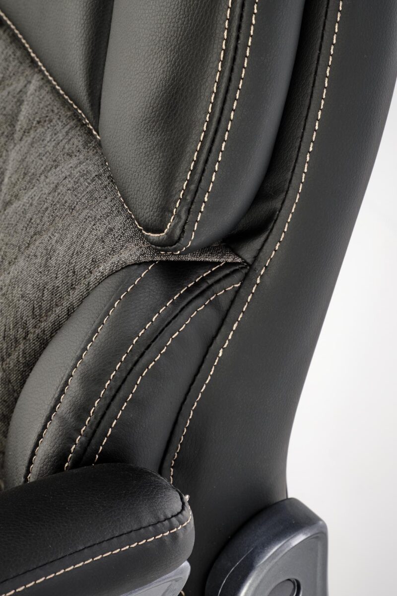 Toimistotuoli STEVARD, musta / harmaa