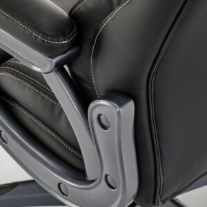 Toimistotuoli STEVARD, musta / harmaa