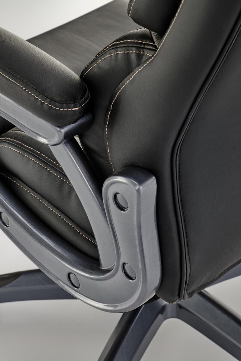 Toimistotuoli STEVARD, musta / harmaa