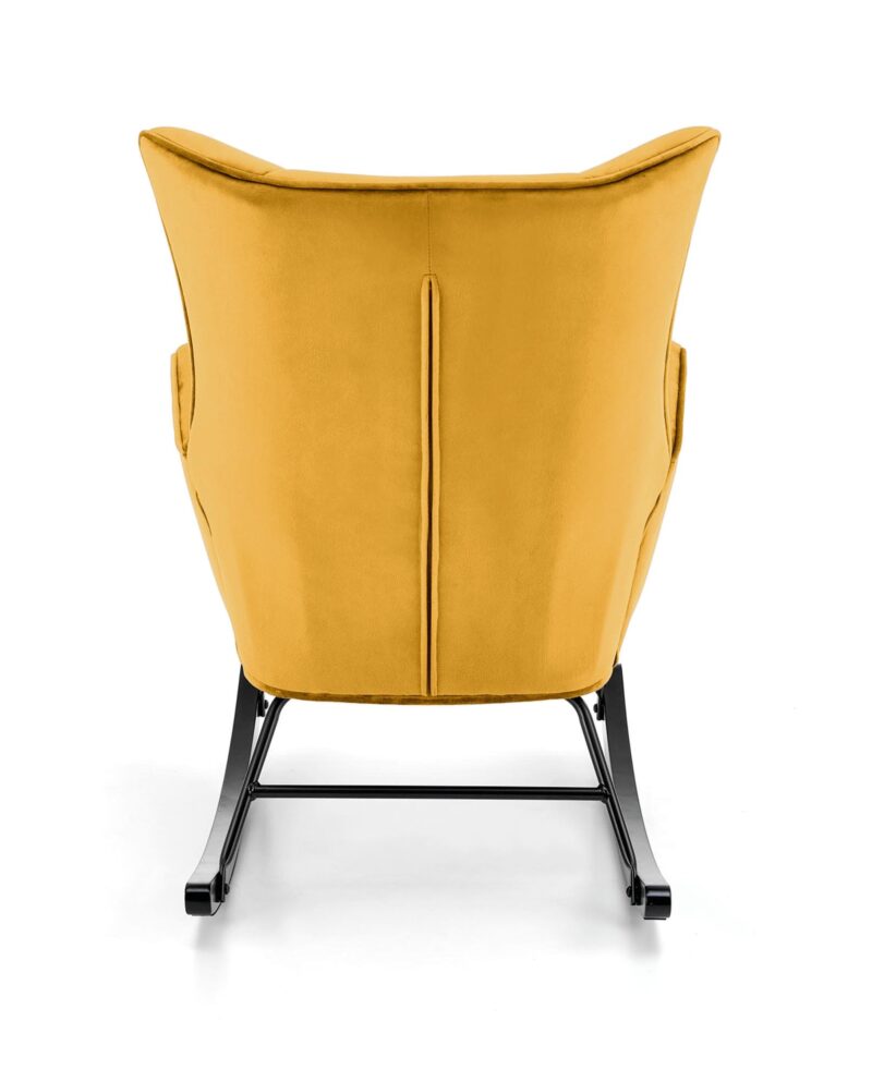 Keinutuoli ALESSA, sinappikeltainen