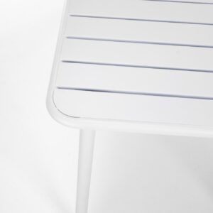 BOSCO suorakulmainen pöytä, valkoinen