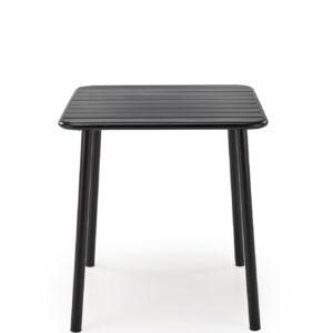 AURONA ruokapöytä, nelikulmainen / musta