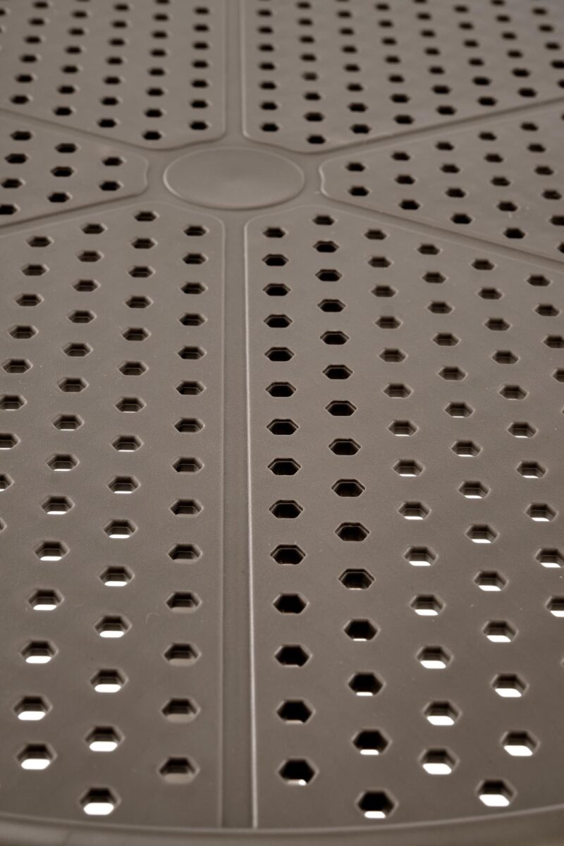 Ruokapöytä BELESSA, pyöreä / piparminttu