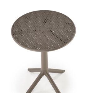 Ruokapöytä BELESSA, pyöreä / piparminttu