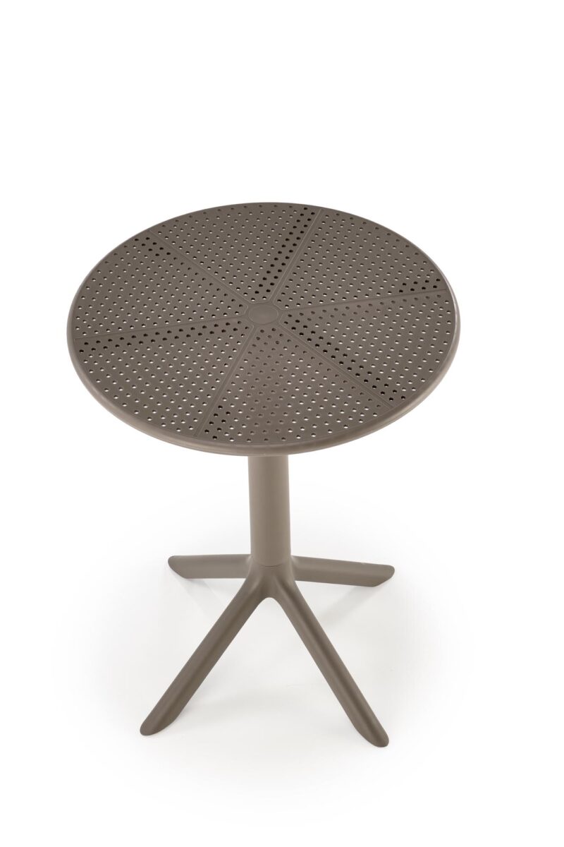 Ruokapöytä BELESSA, pyöreä / piparminttu