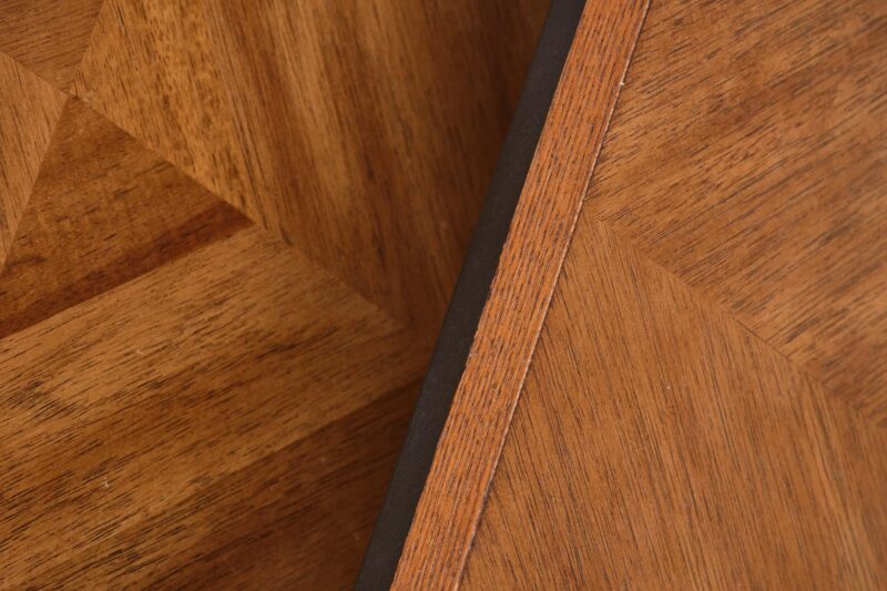 Kahvikalusteet SET ELERNA (2 kpl), pähkinä / musta