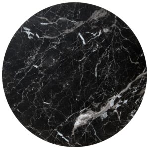 Kahvilatablettisetti ORELIN, must marmori / musta