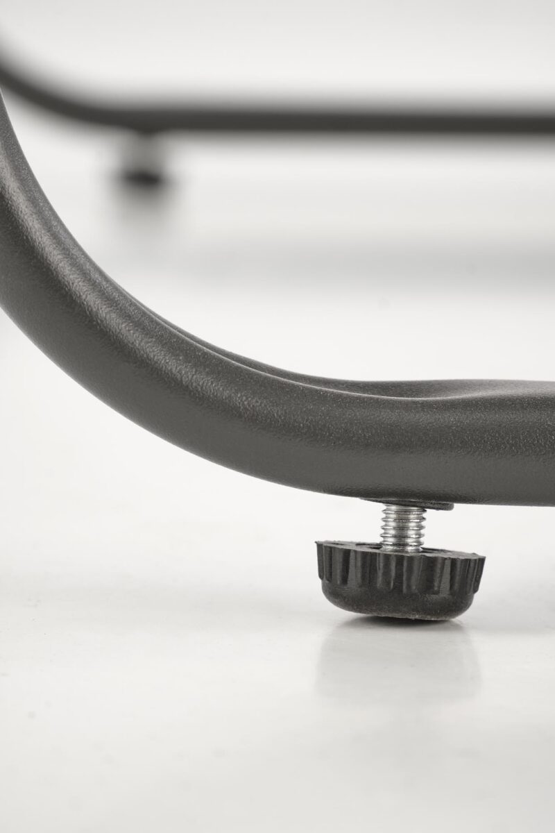 Puutarhakalustekokonaisuus CONOR (sohva + 2 nojatuolia + kahvipöytä), tummanharmaa / vaaleansininen