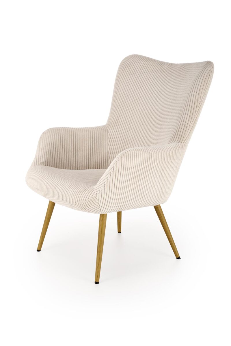 Nojatuoli AMADOR, kermaisen värinen