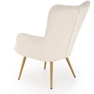 Nojatuoli AMADOR, kermaisen värinen