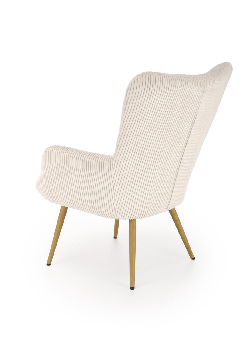 Nojatuoli AMADOR, kermaisen värinen