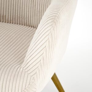 Nojatuoli AMADOR, kermaisen värinen